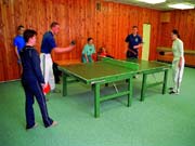 Fotografie ping pongového sálu hotelu Neptun Horský hotel Neptun - ping pong