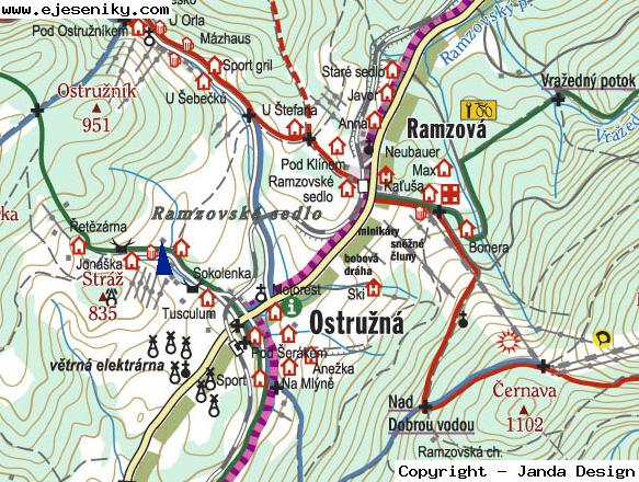 Mapa umístění