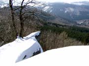 Rabštejn - pod vrcholem