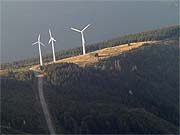 Větrné elektrárny pod Mravenečníkem (14.9.2004)