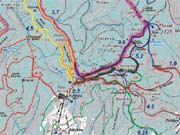 Upravované běžecké trasy Paprsek