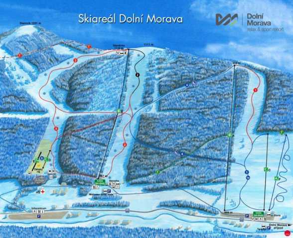 Dolní Morava - Ski centrum Sněžník